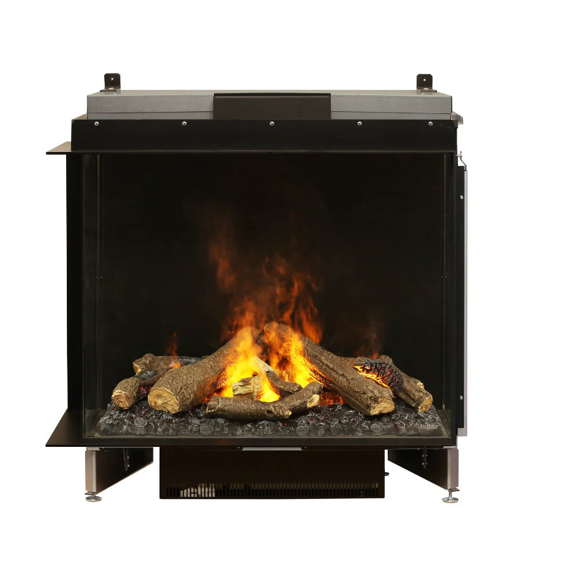Faber E-MATRIX 3226L Faber Firebox, Electric Vapor, 2 Sided Right Facing