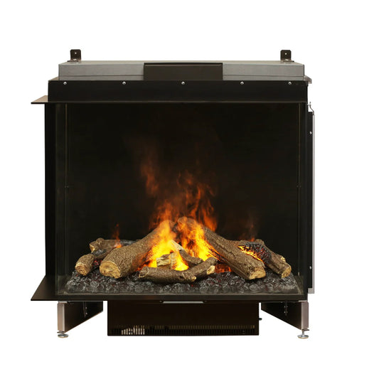 Faber E-MATRIX 3226L Faber Firebox, Electric Vapor, 2 Sided Right Facing