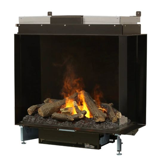Faber E-MATRIX 3226R Faber Firebox, Electric Vapour, 2 Sided Left Facing