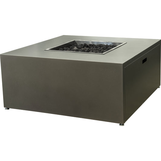FamNoble Milan Square Fire Table