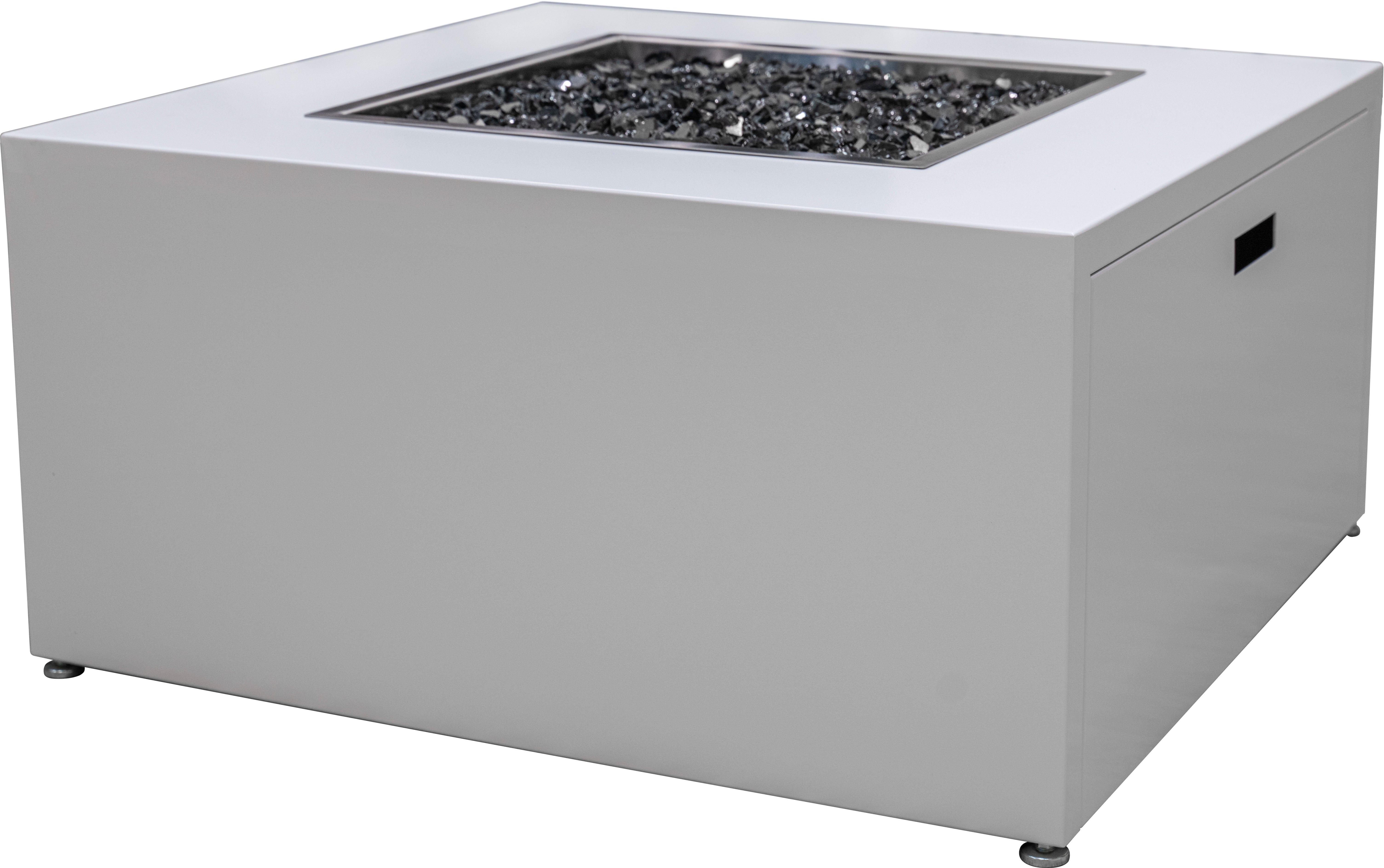 FamNoble Milan Square Fire Table  Fam Noble