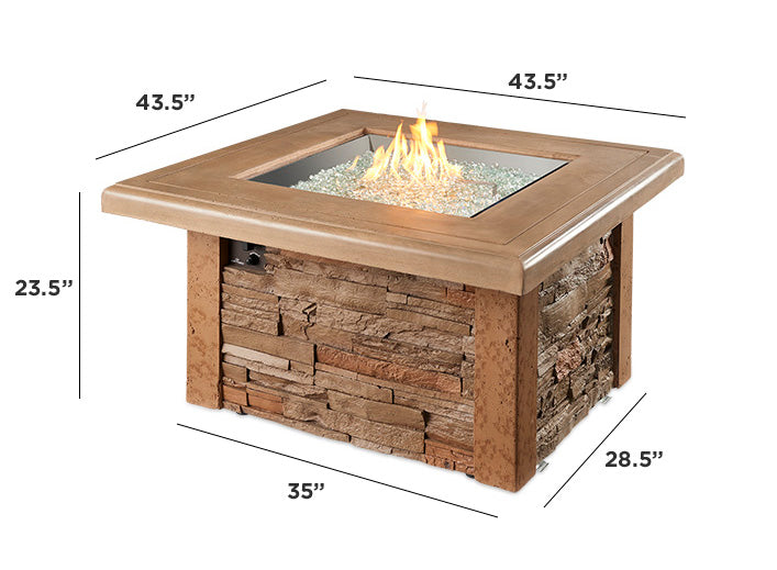 Outdoor Greatroom Sierra Fire Table  Outdoor GreatRoom