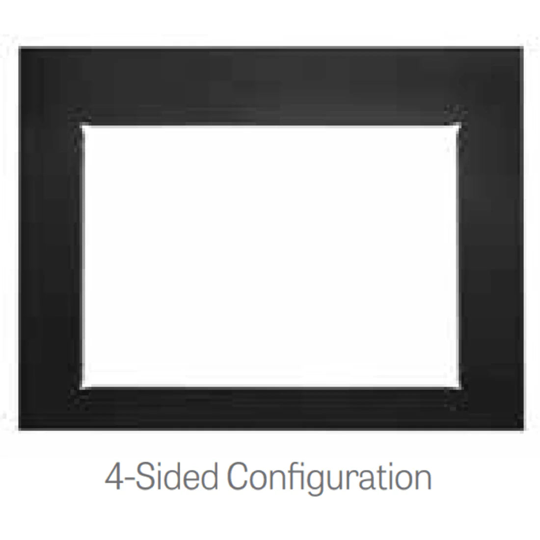 Simplifire 35" Electric Insert Large surround, 44" x 32"  Fam Noble