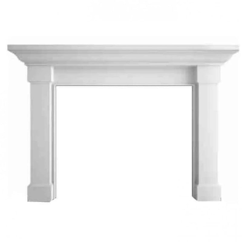 Simplifire Mantel Flush Wood Kenwood Flush Mantel Maple Unfinished  Fam Noble
