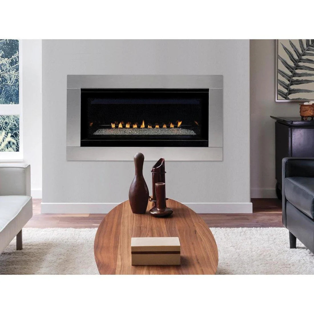 Superior Linear Vent Free Fireplace with Electronic Remote  Superior Fireplaces