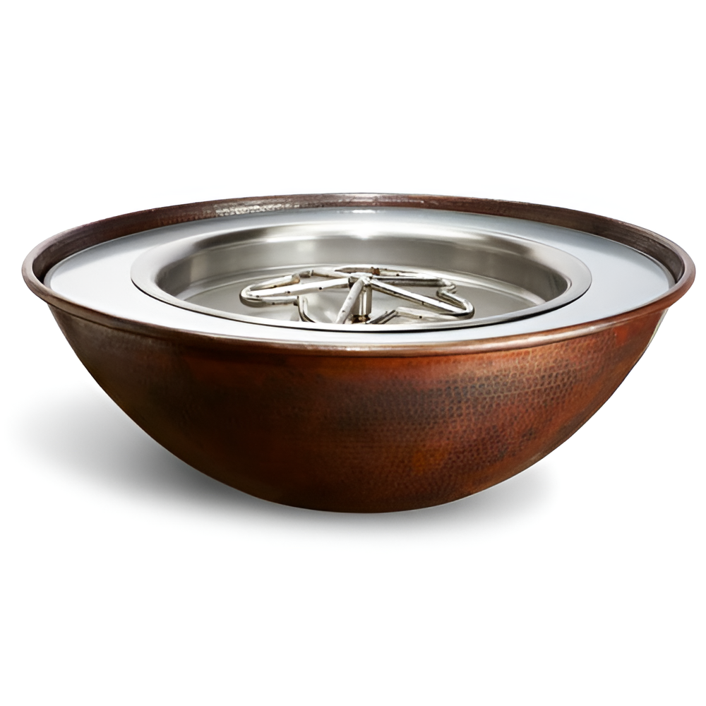 HPC Fire Copper Bowl Series – Hammered Tempe Model Fire Bowl  HPC Fire