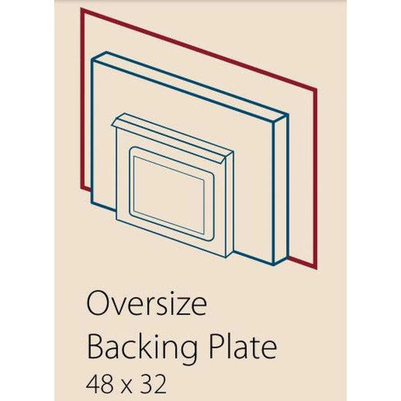 True North Backing Plate, TN20 Insert, 32" x 48"  Fam Noble