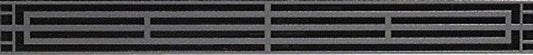 White Mountain Hearth 42" Louvers, Hammered Pewter, Mission