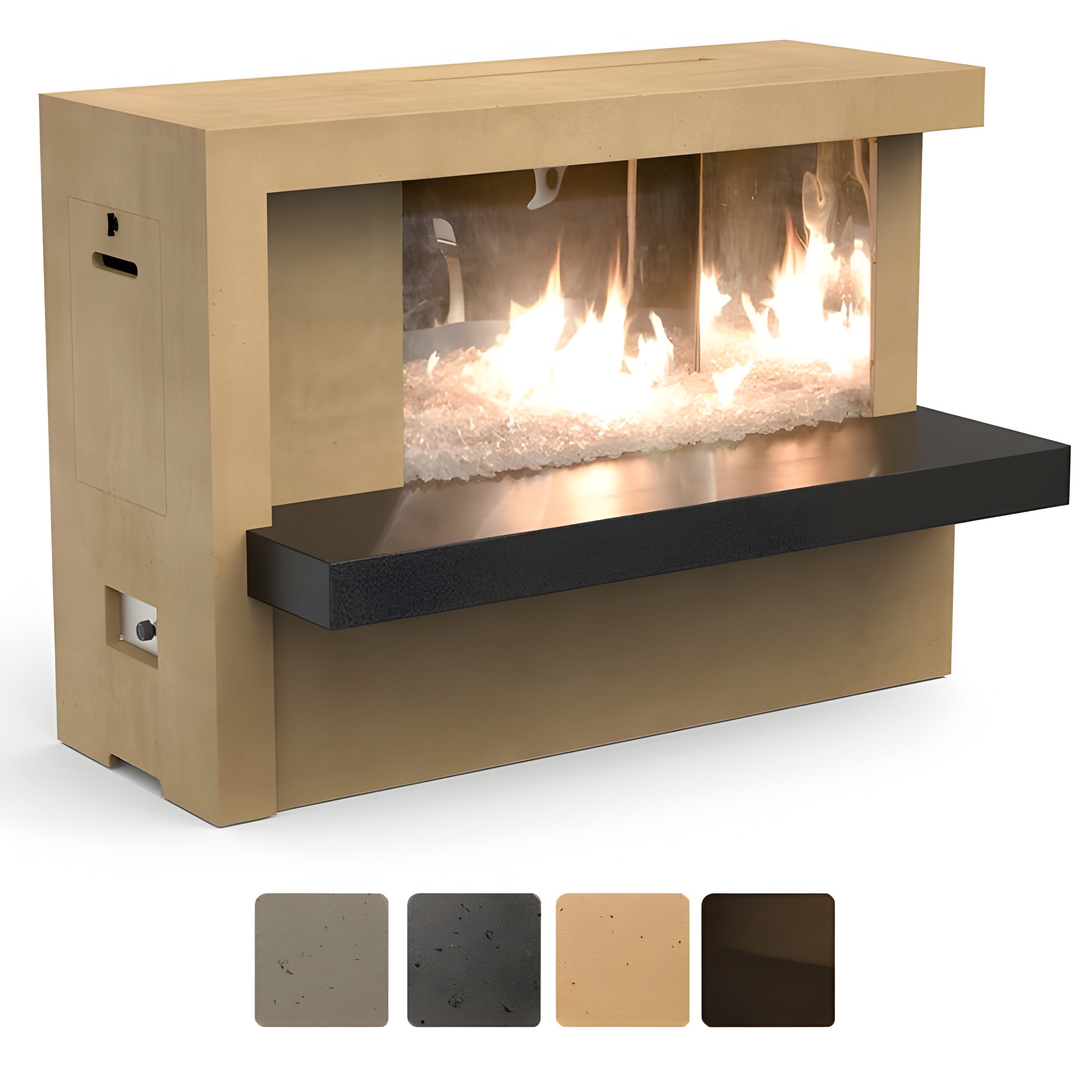 American Fyre Designs Manhattan Fireplace  American Fyre Designs