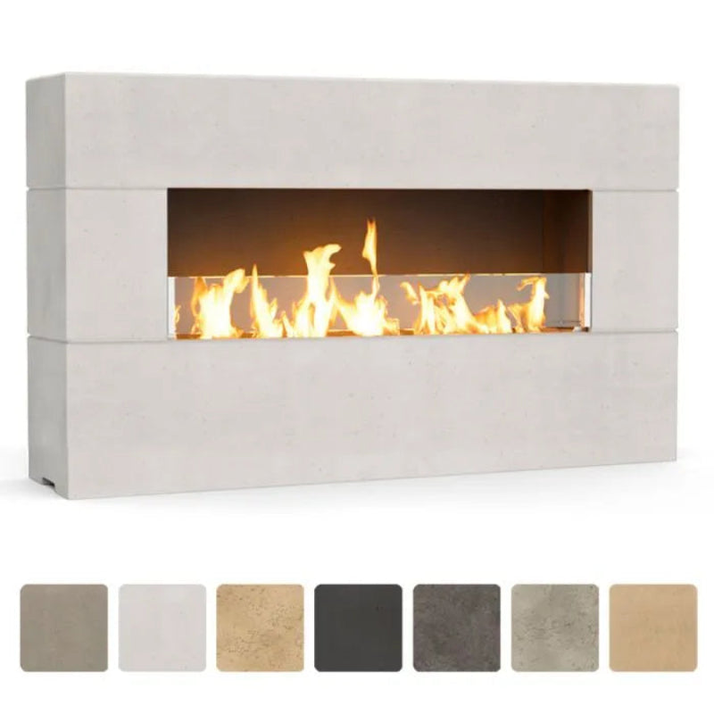 American Fyre Designs Milan Low Linear Fireplace
