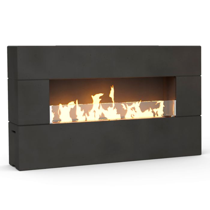 American Fyre Designs Milan Low Linear Fireplace  American Fyre Designs
