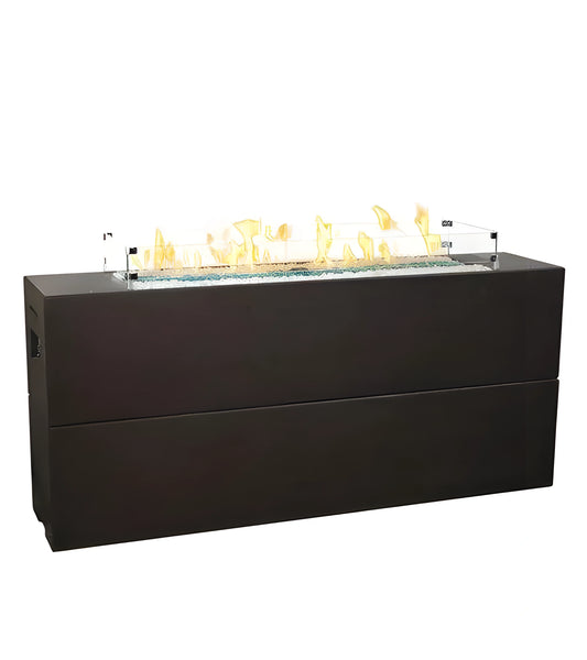American Fyre Designs Milan Tall Linear Firetable