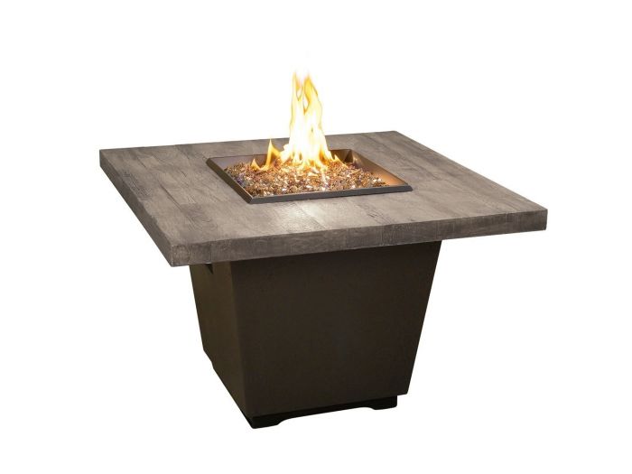 American Fyre Designs Reclaimed Wood Cosmo Sq. Dining  American Fyre Designs