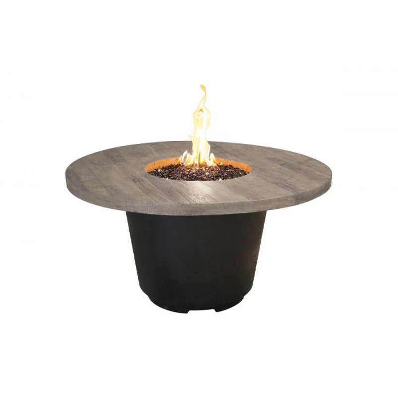 American Fyre Designs Reclaimed Wood Cosmo Round  American Fyre Designs