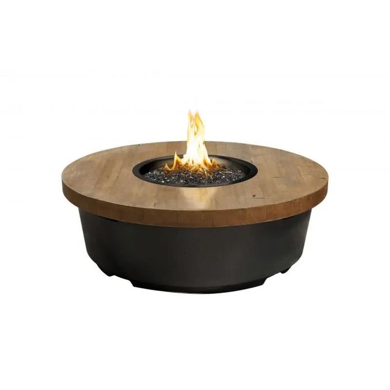American Fyre Designs Reclaimed Wood Contempo Round  American Fyre Designs
