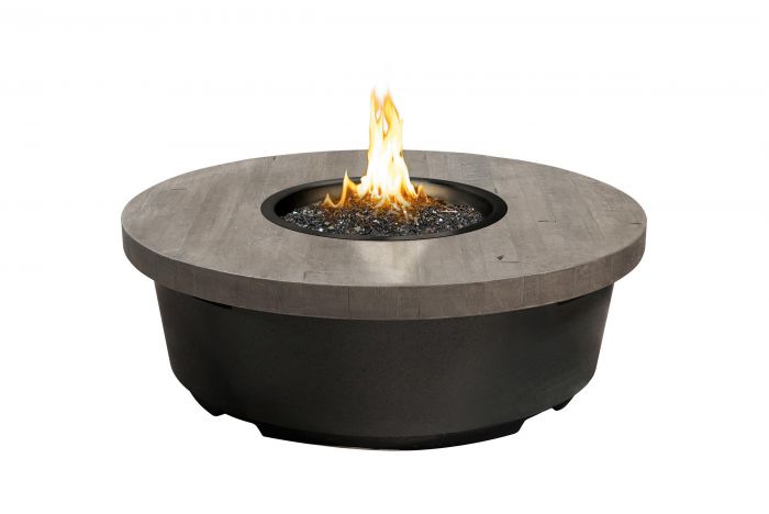American Fyre Designs Reclaimed Wood Contempo Round  American Fyre Designs
