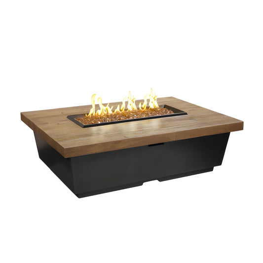 American Fyre Designs Reclaimed Wood Contempo Rectangle