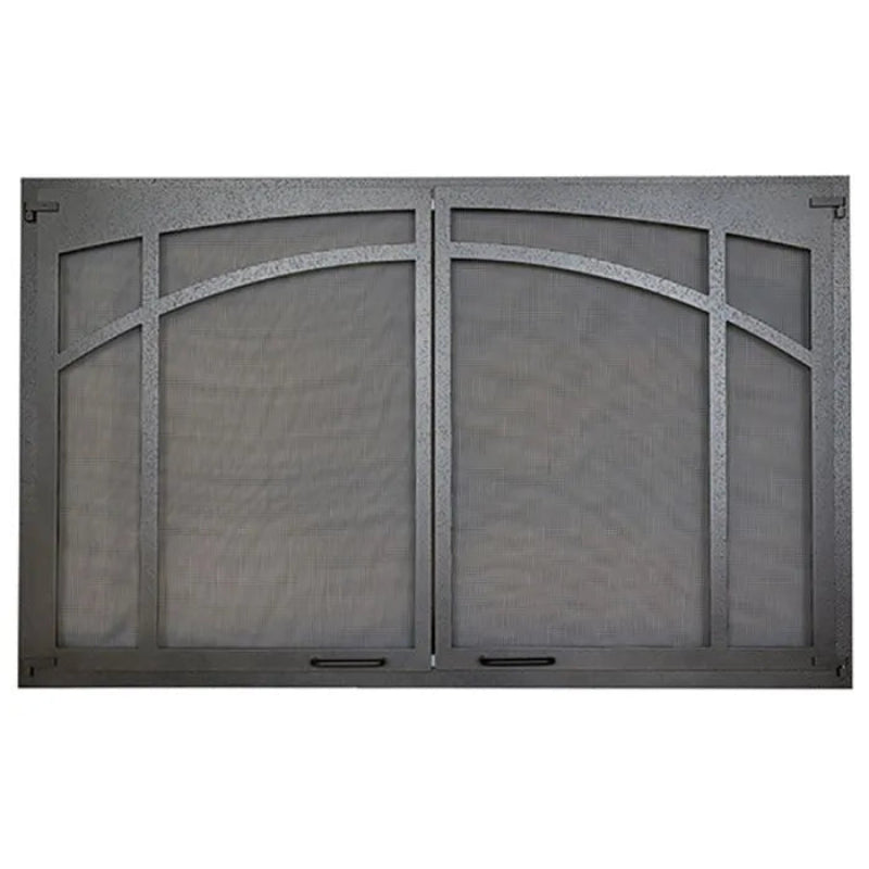 Superior 42" Arched Screen Door, Textured Iron  Fam Noble