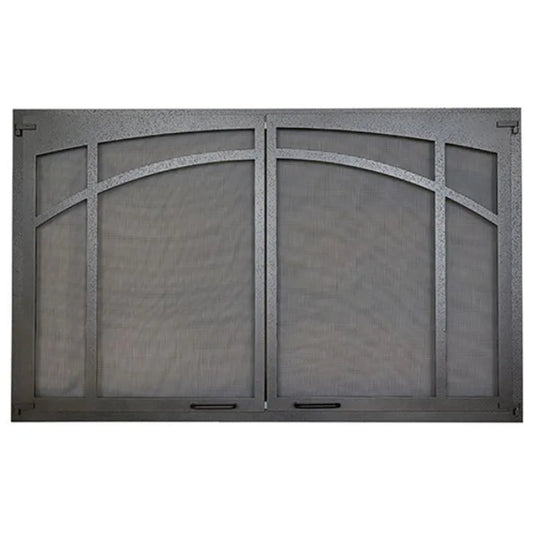 Superior 42" Arched Screen Door, Textured Iron  Fam Noble