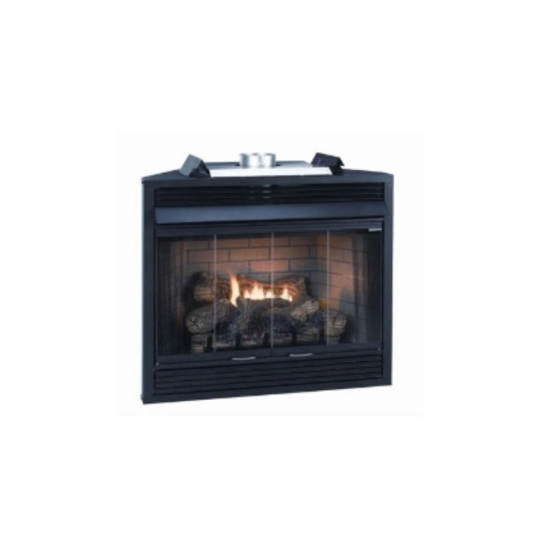 White Mountain Hearth 42" Doors, Glass Bi-Fold  Fam Noble