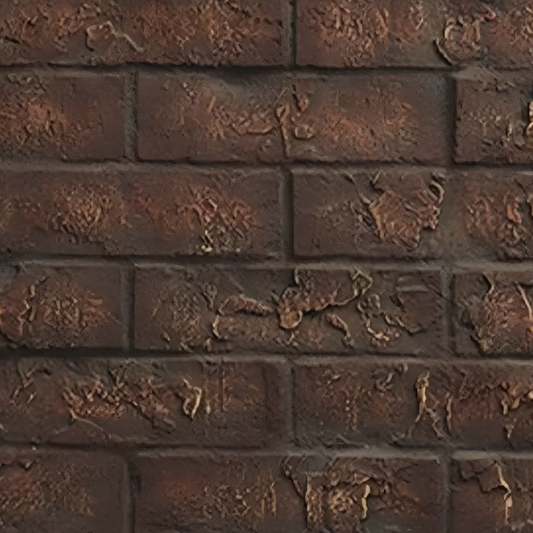 Majestic Brick interior panels 36" - Cottage Red