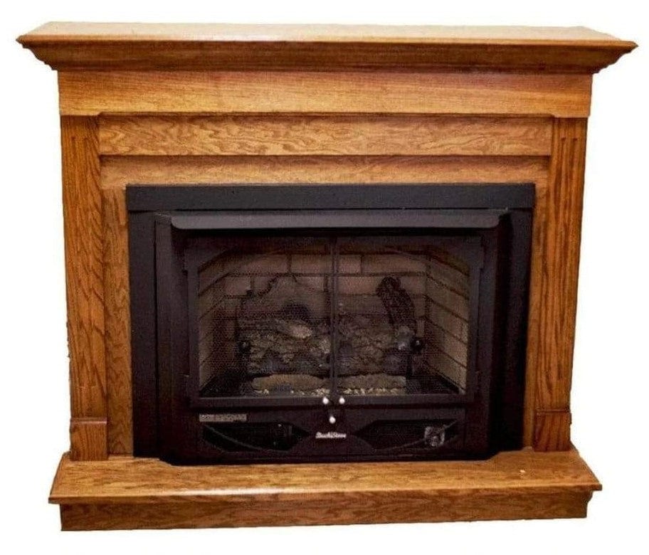 Buck Stove Contemporary Mantel  Fam Noble