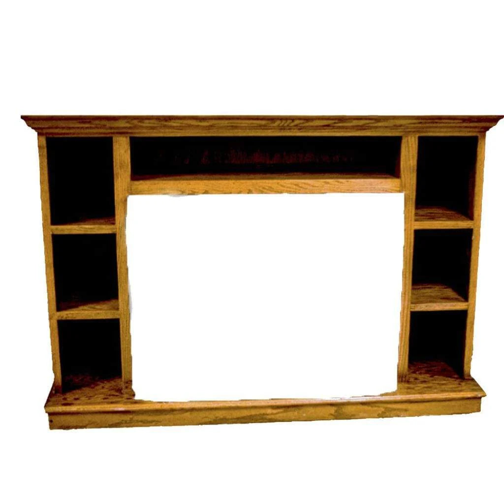 Buck Stove Prestige Bookcase Mantel  Fam Noble