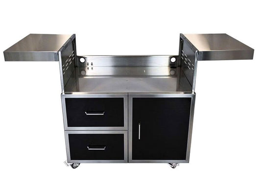 Wildfire 30" Griddle Cart Black Stainless Steel