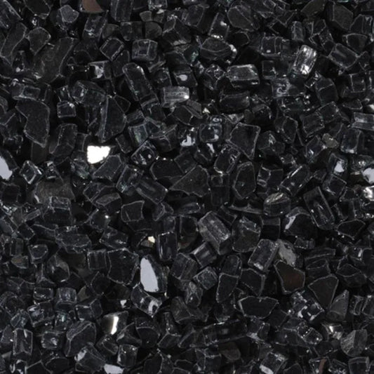 Superior Glass Media, 5LB Bag, Reflective Black