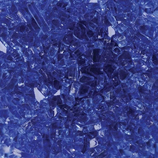 Superior Glass Media, 5LB Bag, Reflective Blue