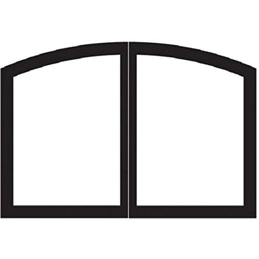White Mountain Hearth 36" Door Frame, Black, Arch +Door Set, 36S, Black, Arch  Fam Noble
