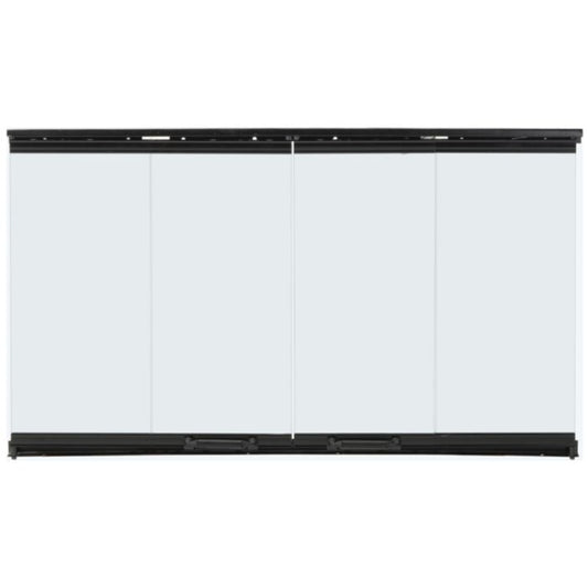Majestic Cottagewood 42" Stainless Steel Bi-Fold Doors