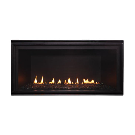 Majestic 36" Direct Vent Linear Fireplace with IntelliFire Ignition System - Natural Gas