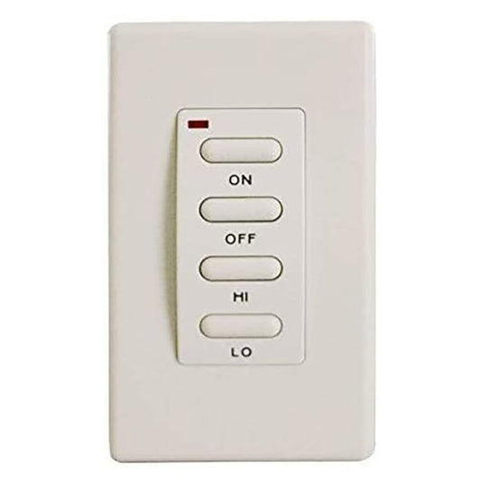 Superior Remote, Wireless Wall Mount, On/Off, Hi/Low, Electronic