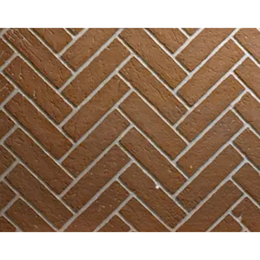 White Mountain Hearth Clean Face 32" Liner, Herringbone Brick  Fam Noble