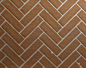 White Mountain Hearth Clean Face 32" Liner, Herringbone Brick