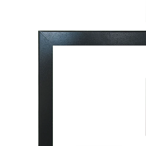 White Mountain Hearth See-Through 40" Beleved Beveled Frame, 1.5-in., Textured Black