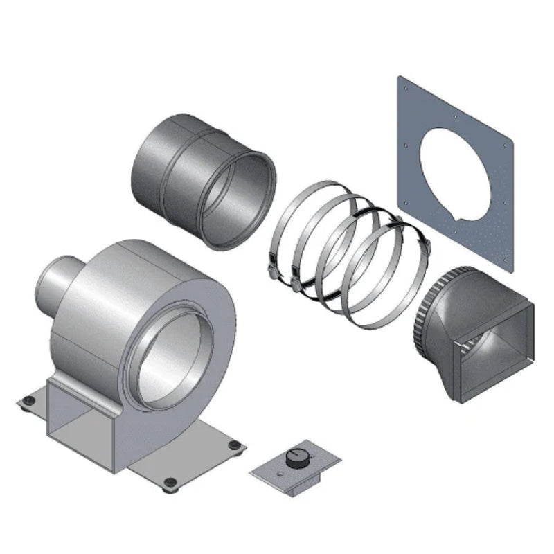 Empire Stove St. Clair Forced Air Distribution Kit  Fam Noble