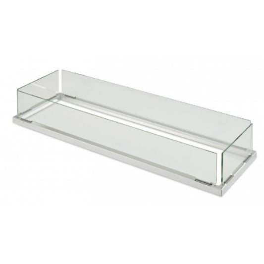 Outdoor Greatroom 12" x 24" Linear Folding Glass Wind Guard