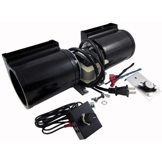 Majestic Fireplace Blower Fan Kit, 160 CFM Includes Rheostat and Temperature Sensor