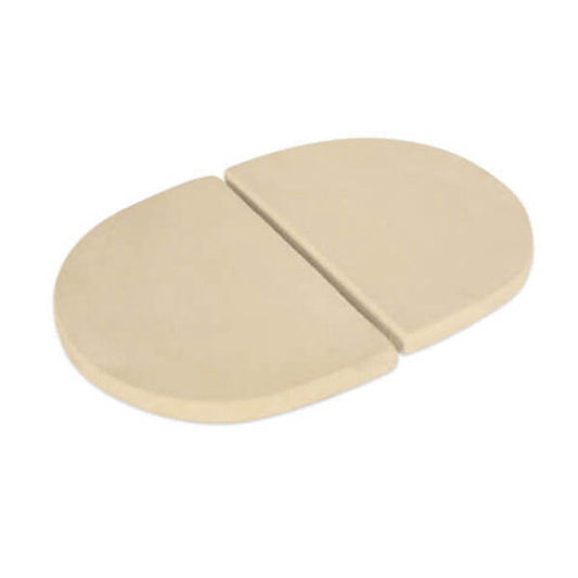 Primo Ceramic Grills Heat Deflector Plates for Large (2 pcs.)