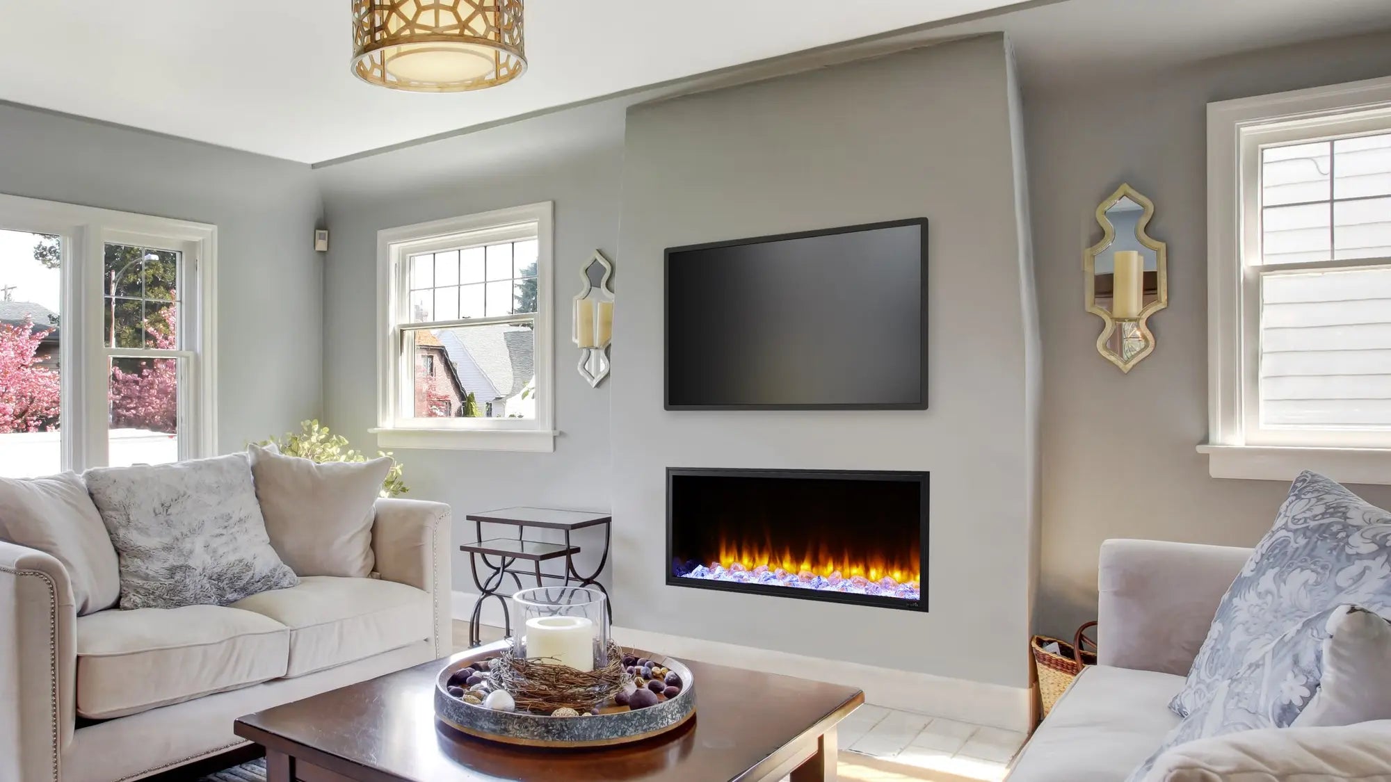 Simplifire Scion Clean Face Linear Electric Fireplace  SimpliFire