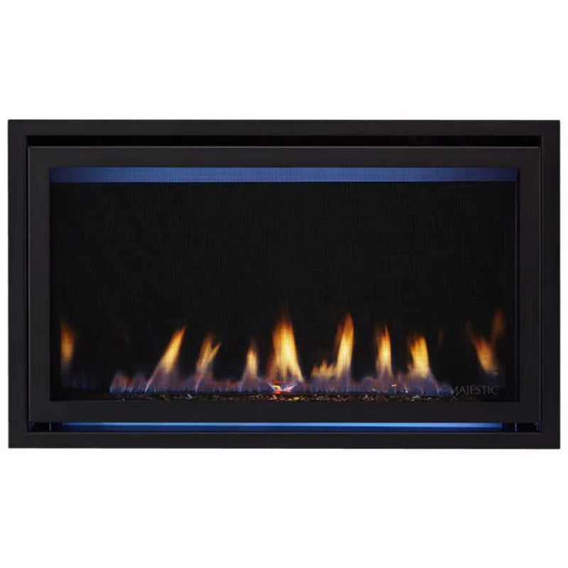 Majestic Jade Direct Vent Gas Fireplace with IntelliFire Touch Ignition System