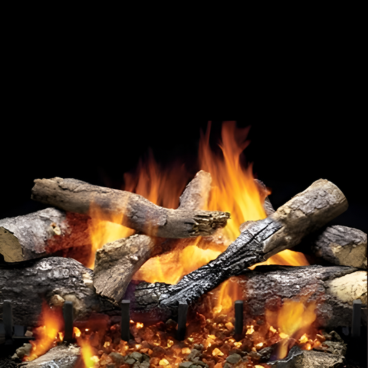 Majestic Match Light Outdoor Grand Oaks Burner/Hearth Kit - 3 Tier