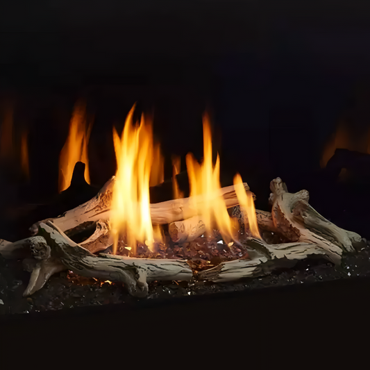 Majestic Meridian Modern Driftwood Logs