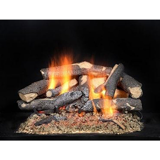 Majestic Fireside Supreme Oak See-Through Gas Logs