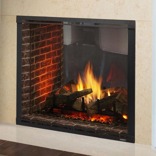 Majestic 42" Marquis II See-Through Direct Vent Fireplace with IntelliFire Touch Ignition - Natural Gas