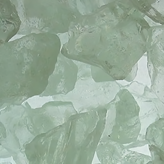 Majestic Crushed Glass Media Crystal (Translucent White)
