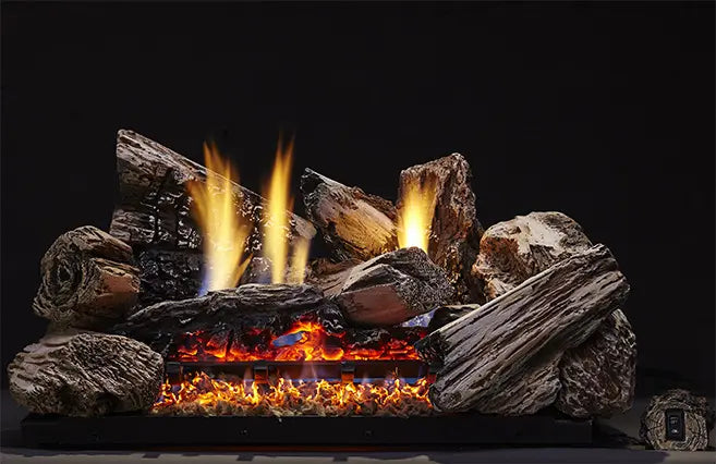 Monessen Gas Log Set Option 30"  Fam Noble