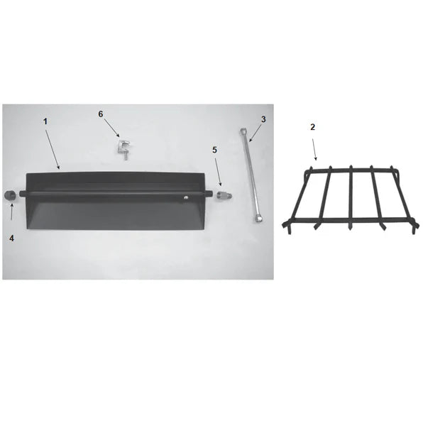 Majestic 18" Matchlight Hearth Kit Fireside Realwood Outdoor Gas Log  Fam Noble